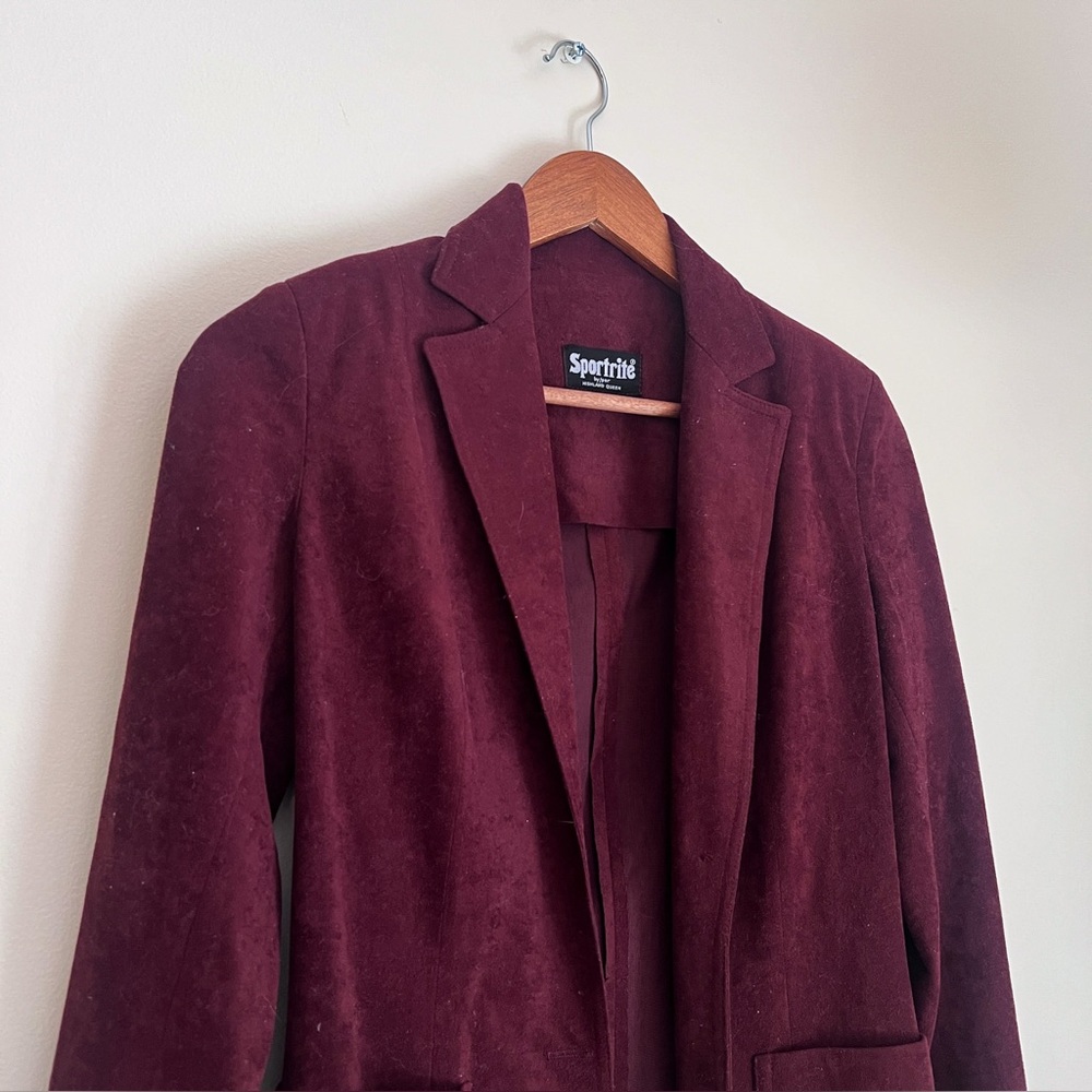 SPORTRITE Maroon Blazer